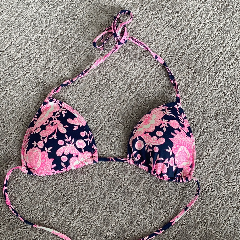A&F triangle bikini top